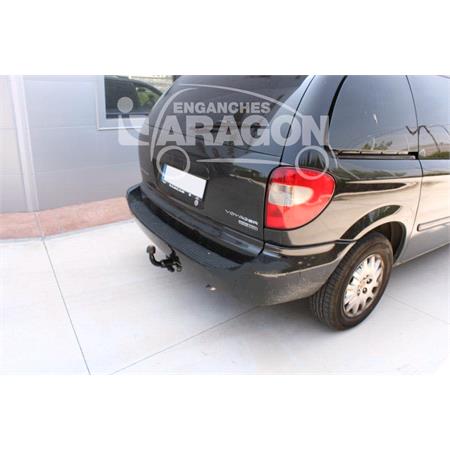 Aragon Horizontaly Removable Towbar for Chrysler VOYAGER Mk III 2000 to 2008