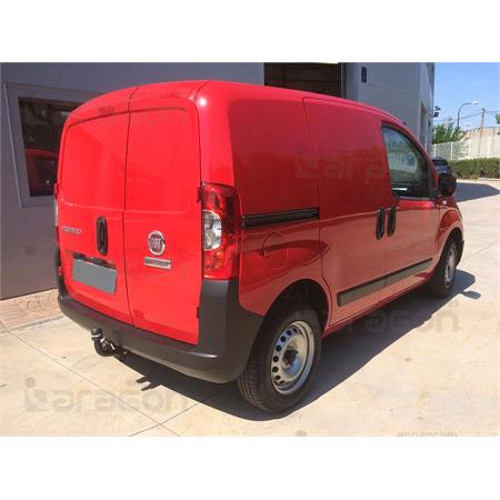 Aragon Swan Neck Ball Towbar for Citroen NEMO van 2008 to 2016