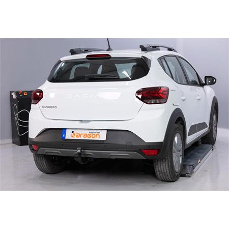 Aragon Vertically Detachable Towbar for Dacia SANDERO III 2021 Onwards