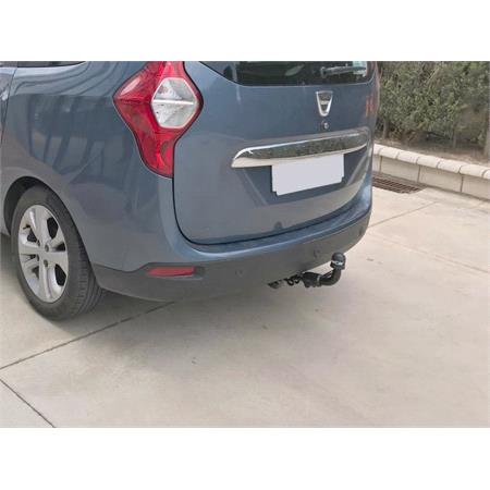 Aragon Horizontaly Removable Towbar for Dacia LODGY 2012 to 2022