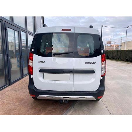 Aragon Horizontaly Removable Towbar for Dacia DOKKER Express 2012 to 2021