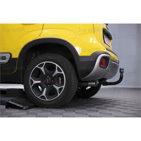 Aragon Vertically Detachable Towbar for Fiat PANDA 2012 Onwards (4x4 / Cross)
