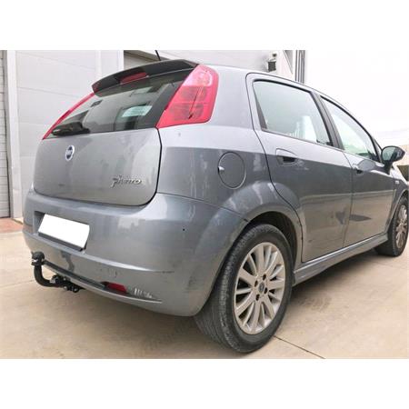 Aragon Swan Neck Ball Towbar for Fiat GRANDE PUNTO Van 2008 to 2010