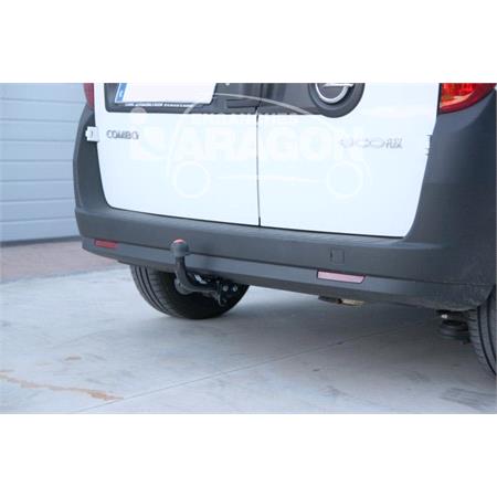 Aragon Swan Neck Ball Towbar for Opel COMBO 2012 to 2017