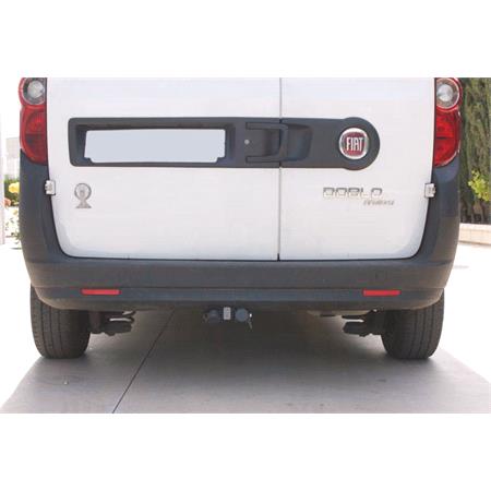 Aragon Horizontaly Removable Towbar for Opel COMBO van 2012 to 2017