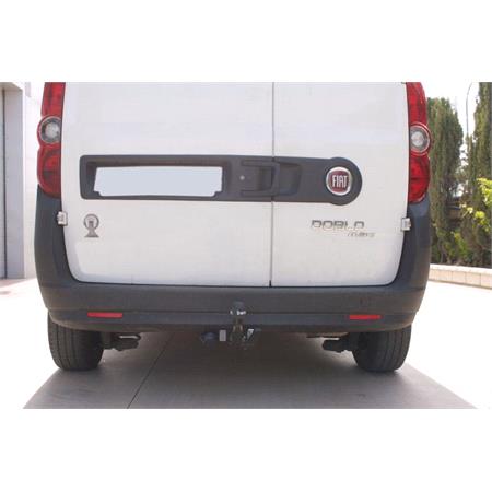 Aragon Horizontaly Removable Towbar for Opel COMBO van 2012 to 2017