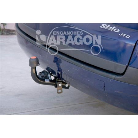 Aragon Swan Neck Ball Towbar for Fiat STILO Multi Wagon 2003 to 2008