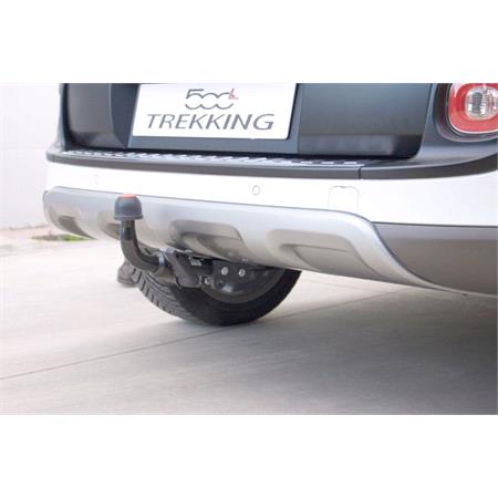 Aragon Horizontaly Removable Towbar for Fiat 500L 2012 Onwards (Incliding Living, Trekking, Cross)