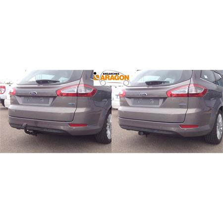 Aragon Horizontaly Removable Towbar for Ford MONDEO Saloon 2007 to 2014