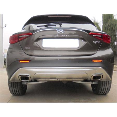 Aragon Vertically Detachable Towbar for Mercedes GLA CLASS 2013 to 2020