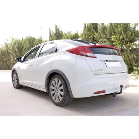 Aragon Swan Neck Ball Towbar for Honda CIVIC VIII Hatchback 2005 to 2012