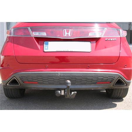 Aragon Horizontaly Removable Towbar for Honda CIVIC IX 2012 to 2014