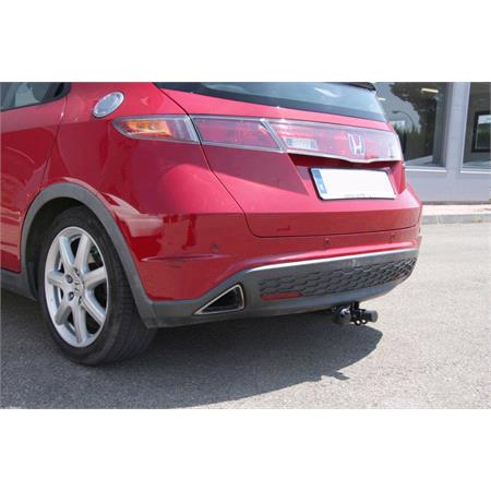 Aragon Horizontaly Removable Towbar for Honda CIVIC IX 2012 to 2014