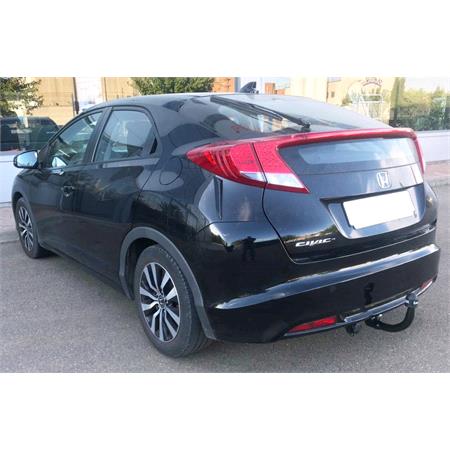 Aragon Vertically Detachable Towbar for Honda CIVIC IX 2012 to 2015