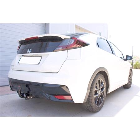 Aragon Swan Neck Ball Towbar for Honda CIVIC IX 2015 to 2016
