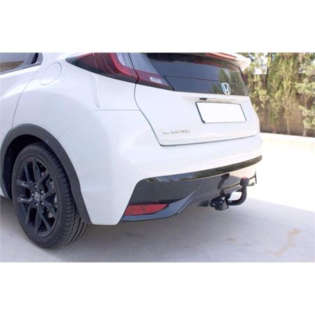 Aragon Swan Neck Ball Towbar for Honda CIVIC IX 2015 to 2016