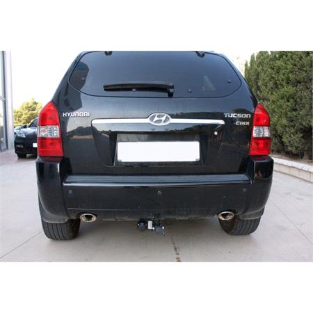 Aragon Horizontaly Removable Towbar for Hyundai TUCSON 2004 to 2009