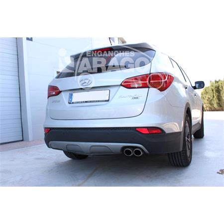 Aragon Vertically Detachable Towbar for Hyundai SANTA FE III 2012 to 2018 (Except Grand Santa Fe)