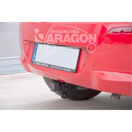 Aragon Horizontaly Removable Towbar for Hyundai i20, 2009 to 2014
