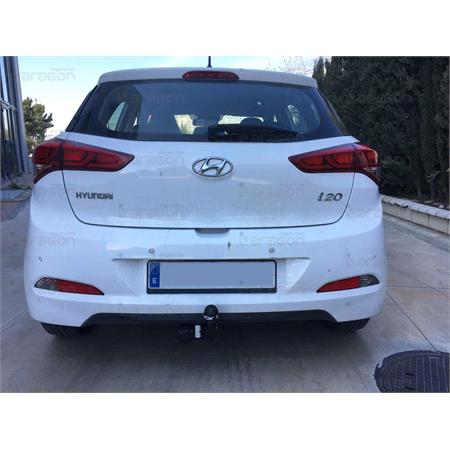 Aragon Swan Neck Ball Towbar for Hyundai i20 2015 to 2020