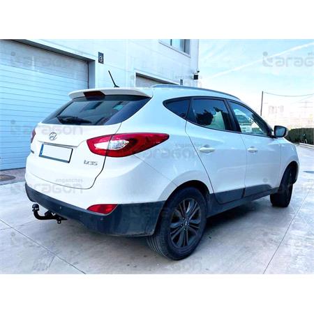 Aragon Swan Neck Ball Towbar for Hyundai ix35 2010 to 2015