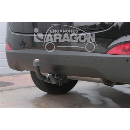 Aragon Horizontaly Removable Towbar for Hyundai ix35 2010 to 2015