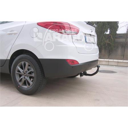 Aragon Vertically Detachable Towbar for Hyundai ix35 2010 to 2015