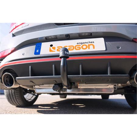 Aragon Vertically Detachable Towbar for Hyundai i30 Hatchback 2018 Onwards