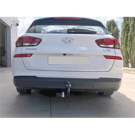 Aragon Swan Neck Ball Towbar for Hyundai i30 Estate 2017 to 2020