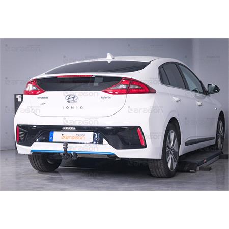 Aragon Horizontaly Removable Towbar for Hyundai IONIQ 2016 Onwards (Only for Hybrid, Plug in Hybrid)