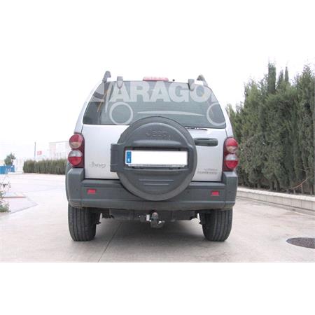 Aragon Horizontaly Removable Towbar for Jeep CHEROKEE 2001 to 2008