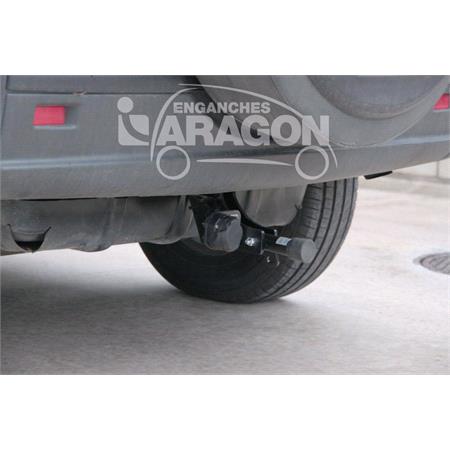 Aragon Horizontaly Removable Towbar for Jeep CHEROKEE 2001 to 2008