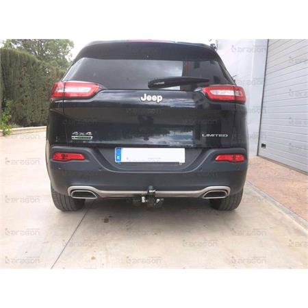 Aragon Horizontaly Removable Towbar for Jeep CHEROKEE 2013 to 2018 (Except Trailhawk / AdBlue / SRT8)