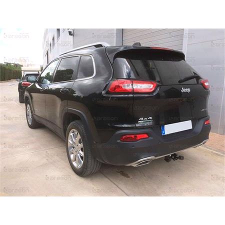 Aragon Horizontaly Removable Towbar for Jeep CHEROKEE 2013 to 2018 (Except Trailhawk / AdBlue / SRT8)