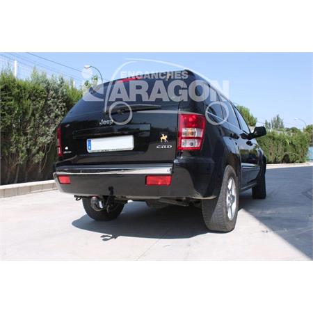 Aragon Swan Neck Ball Towbar for Jeep GRAND CHEROKEE III 2005 to 2010