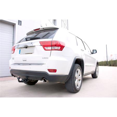 Aragon Horizontaly Removable Towbar for Jeep GRAND CHEROKEE IV 2011 to 2022 (without AdBlue Tank)