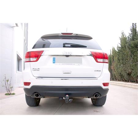 Aragon Horizontaly Removable Towbar for Jeep GRAND CHEROKEE IV 2011 to 2022 (without AdBlue Tank)