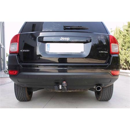 Aragon Swan Neck Ball Towbar for Jeep COMPASS 2011 to 2016