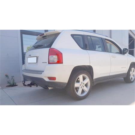 Aragon Horizontaly Removable Towbar for Jeep PATRIOT 2008 to 2011