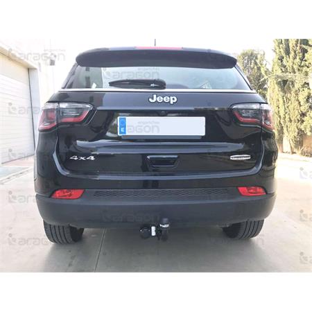 Aragon Swan Neck Ball Towbar for Jeep COMPASS 2017 to 2025 (Including Trailhawk / Plug in Hybrid)