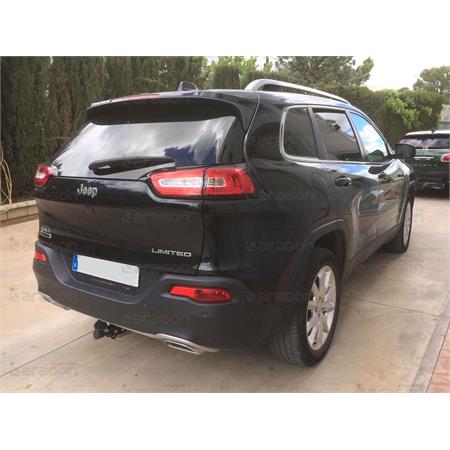 Aragon Horizontaly Removable Towbar for Jeep COMPASS 2017 to 2025 (Including Trailhawk / Plug in Hybrid)