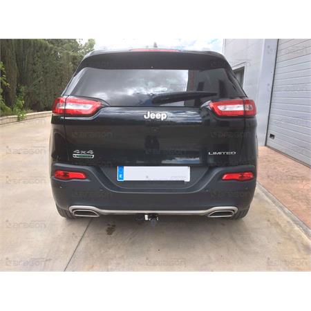 Aragon Horizontaly Removable Towbar for Jeep COMPASS 2017 to 2025 (Including Trailhawk / Plug in Hybrid)