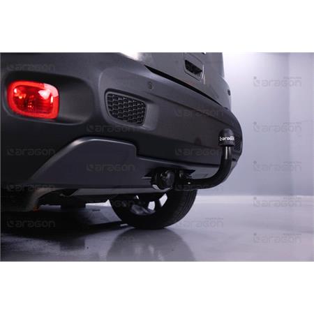 Aragon Vertically Detachable Towbar for Jeep COMPASS 2017 to 2025 (Including Trailhawk / Plug in Hybrid)