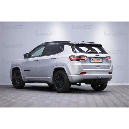 Aragon Vertically Detachable Towbar for Jeep COMPASS 2017 to 2025 (Including Trailhawk / Plug in Hybrid)