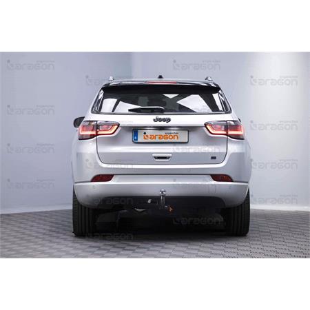 Aragon Vertically Detachable Towbar for Jeep COMPASS 2017 to 2025 (Including Trailhawk / Plug in Hybrid)
