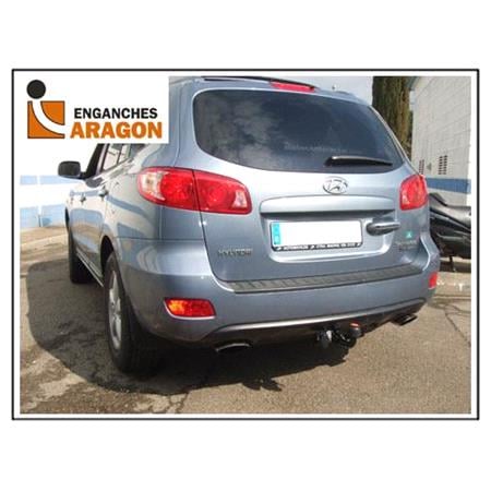 Aragon Swan Neck Ball Towbar for Hyundai SANTA FE 2006 to 2012