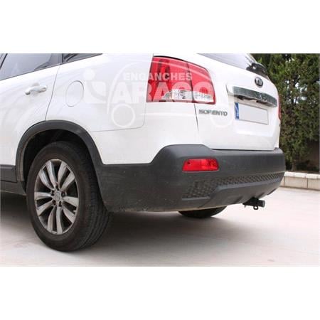 Aragon Horizontaly Removable Towbar for Hyundai SANTA FE 2006 to 2012