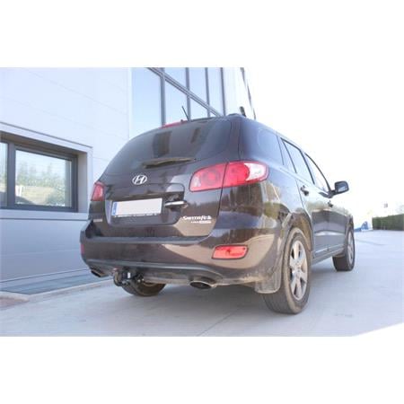 Aragon Horizontaly Removable Towbar for Hyundai SANTA FE 2006 to 2012
