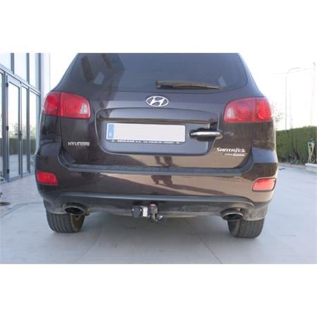 Aragon Horizontaly Removable Towbar for Hyundai SANTA FE 2006 to 2012