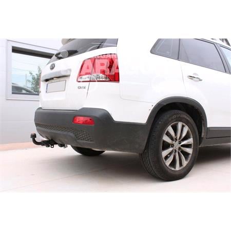 Aragon Horizontaly Removable Towbar for Hyundai SANTA FE 2006 to 2012